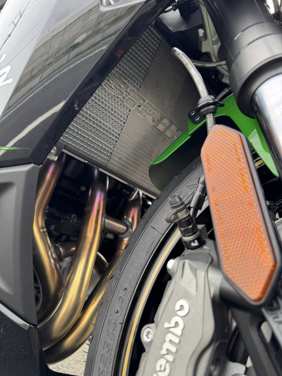 画像1: STRIKER ラジエターコアガード　KAWASAKI `25 Ninja1100SX/SE、`20〜 Ninja1000SX、`18〜Z900 (1)