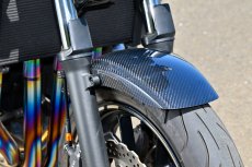 画像4: STRIKER エアロデザイン スペシャルフロントフェンダーType1 カーボン KAWASAKI ZRX1100、ZRX1200R/S、ZRX1200DAEG　※選べ3種類！ (4)