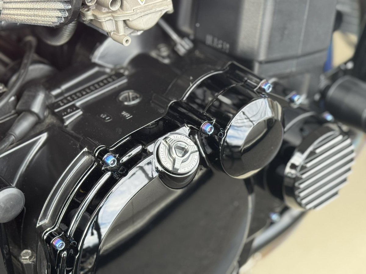 画像6: STRIKER　アルミビレットオイルフィラーキャップ　M30×P1.5　Kawasaki系 (6)