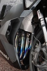 画像2: STRIKER　ラジエターコアガード　Kawasaki Ninja ZX-4R SE/ZX-4RR、Ninja ZX-25R/SE/KRT (2)