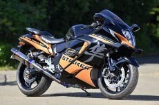 画像1: STRIKER INTER MODEL SC FULL EXHAUST OFF-Type B JMCA 4-2-1 STD シングル　SUZUKI `22〜 Hayabusa (3型) (1)