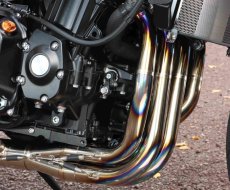 画像8: STRIKER STREET CONCEPT チタンフルエキゾースト 4-1 STD JMCA 真円サイレンサー `23〜 Z900RS/CAFE(型式：8BL-ZR900K) (8)