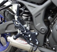 画像3: STRIKER SPECIAL STEP KIT 10ポジション　YAMAHA YZF-R25 /ABS ~23/YZF-R3 ~19 (3)