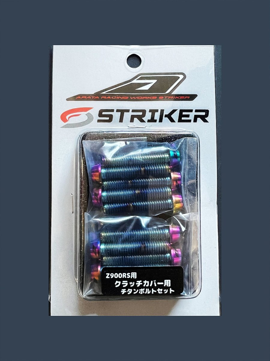 画像1: アラタレーシングワークスストライカー　チタンボルトセット　Z9OORS用　クラッチカバー用 (1)