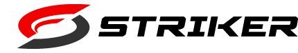 STRIKER STCステップキットリペアパーツ　ブレーキペダルType-3  φ6 STC　ZH2/SE専用品