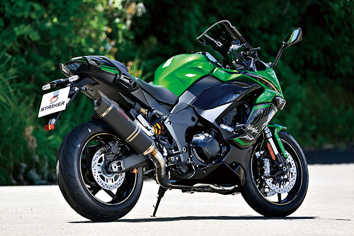 STRIKER INTER MODEL SC FULL EXHAUST OFF-Type B JMCA UPタイプ　Kawasaki `25 Ninja1100SX/SE